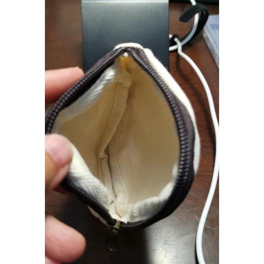 全新品，臺中葳格高中收納小圓包+水晶吉娃娃吊飾一個-細節圖4