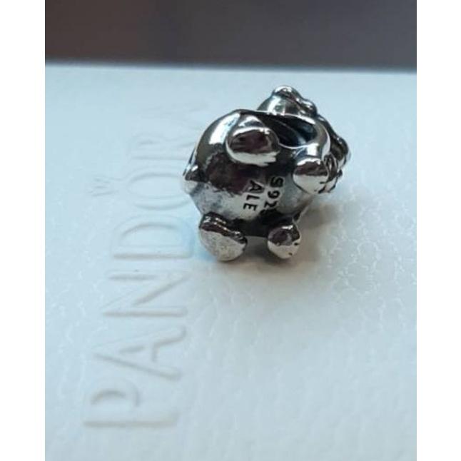 代友出售/全新品~潘朵拉PANDORA串珠三個（小狗、蘑菇小精靈、巴黎明信片）-細節圖4