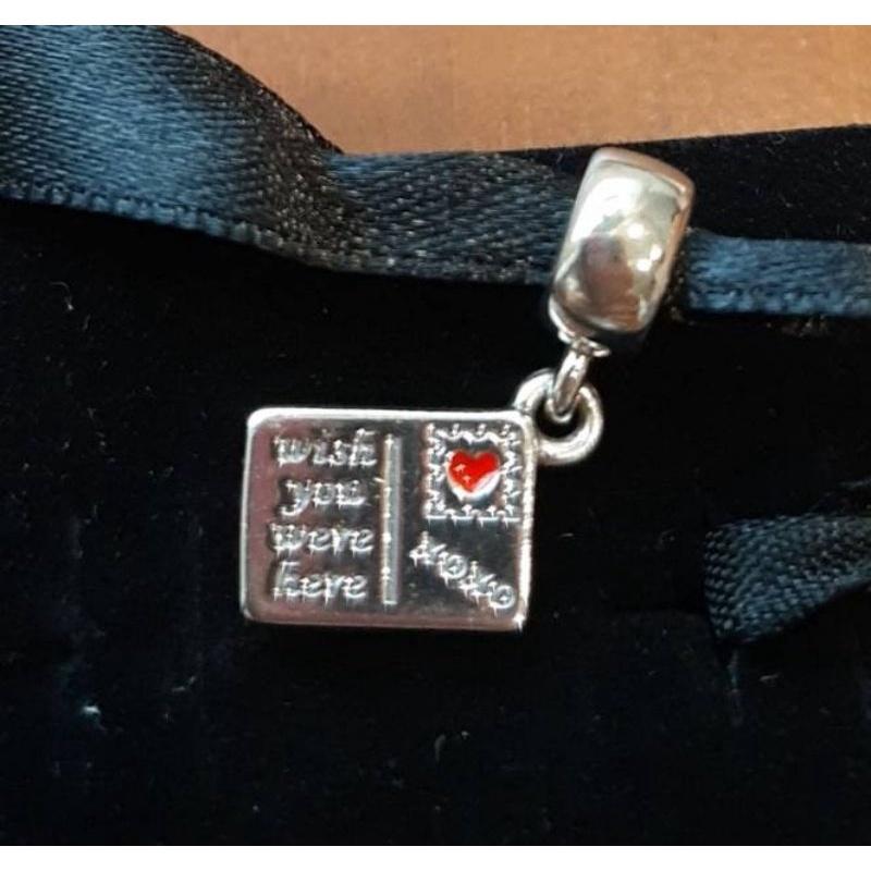 代友出售/全新品~潘朵拉PANDORA串珠三個（小狗、蘑菇小精靈、巴黎明信片）-細節圖8