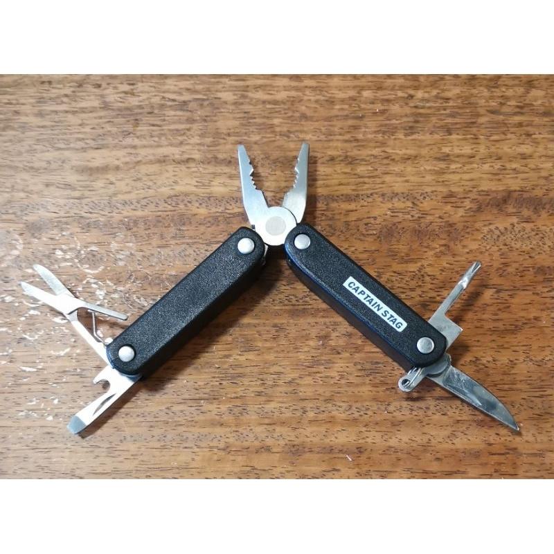 Captain Stag日本鹿牌隨身五合一多功能工具組，附收納袋可掛腰帶上-細節圖2