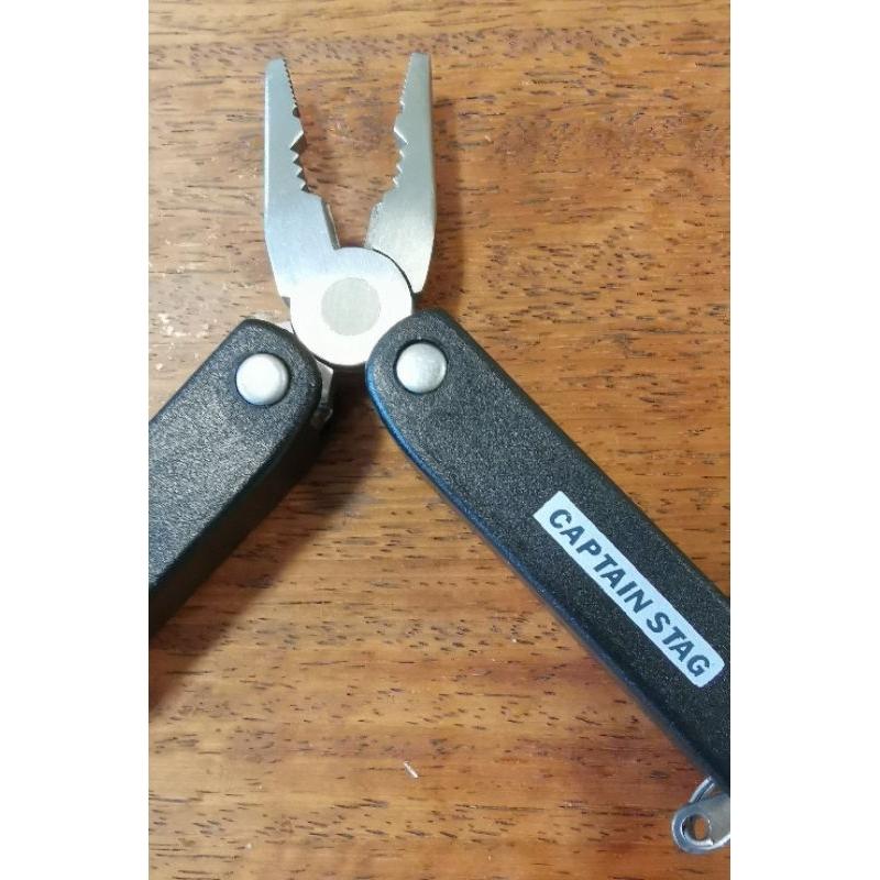 Captain Stag日本鹿牌隨身五合一多功能工具組，附收納袋可掛腰帶上-細節圖3