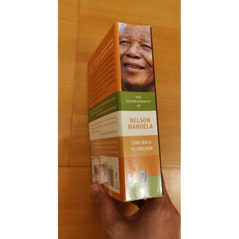 二手英文名人傳記，Long Walk to Freedom，Nelson Mandela-細節圖3