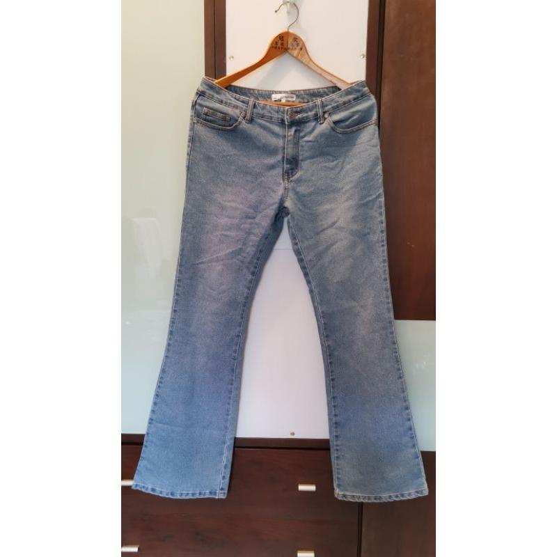 二手女士牛仔褲，DACCORD小喇叭長褲-細節圖2