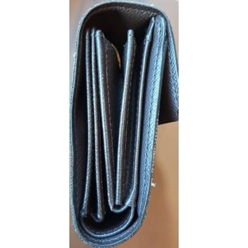 二手絕版精品皮夾，Louis Vuitton棋盤系列，少見大容量卡槽-細節圖4