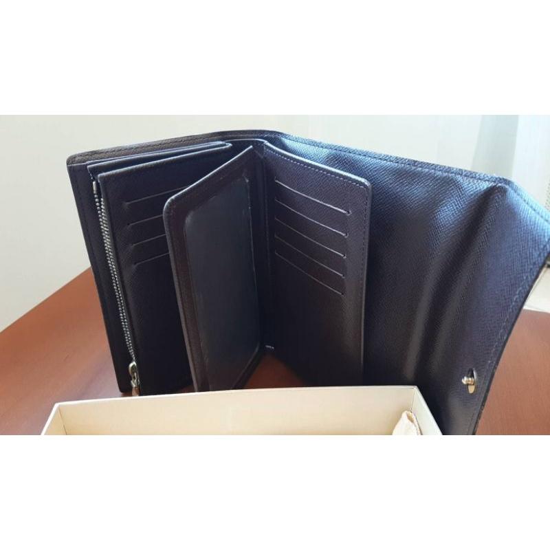 二手絕版精品皮夾，Louis Vuitton棋盤系列，少見大容量卡槽-細節圖7