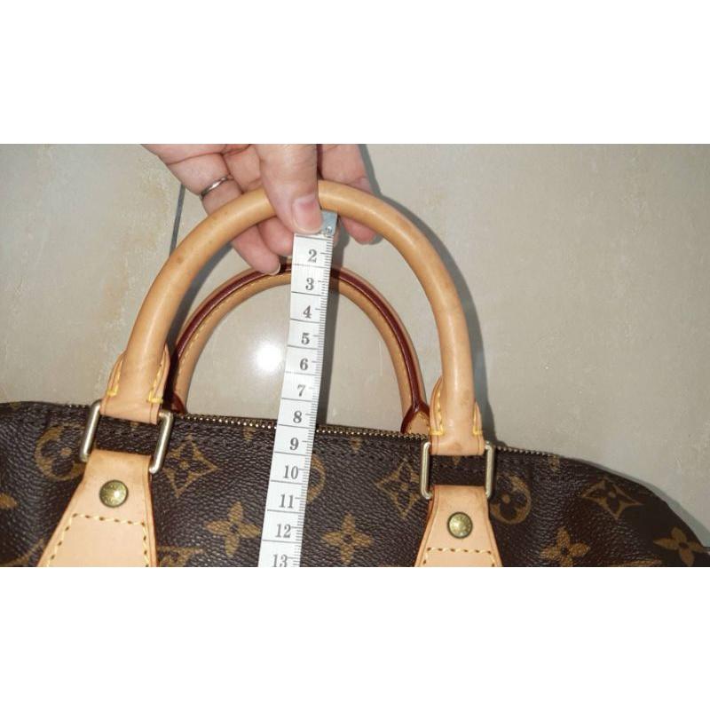 代友出售/二手精品包，Louis Vuitton Monogram Speedy 30-細節圖5