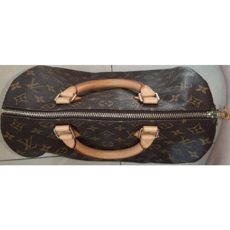 代友出售/二手精品包，Louis Vuitton Monogram Speedy 30-細節圖6