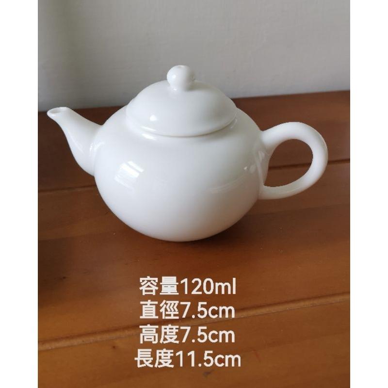全新品，香港嶤陽茶行白瓷老人茶茶具組全套14件-細節圖3