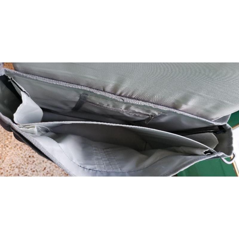 全新品，臺中葳格高中書包，側揹郵差包-細節圖4