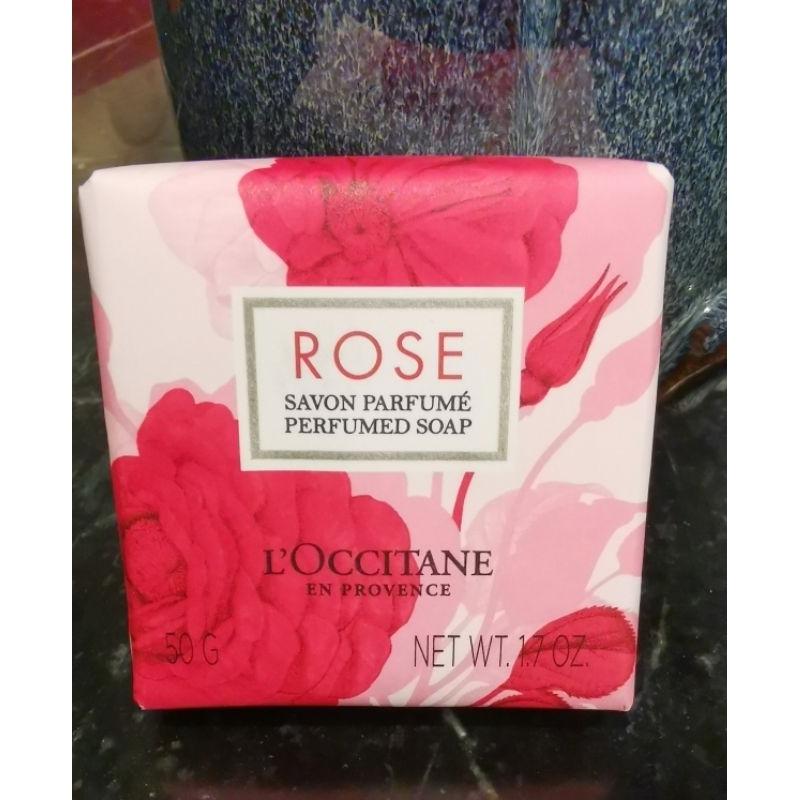 歐舒丹玫瑰香皂50公克裝+蠟菊系列小樣品1.5ml三包，四樣商品一起賣-細節圖2