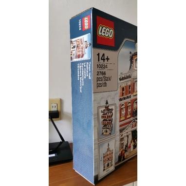 限面交自取！全新品，八角尖尖！LEGO 10224街景系列市政廳-細節圖3