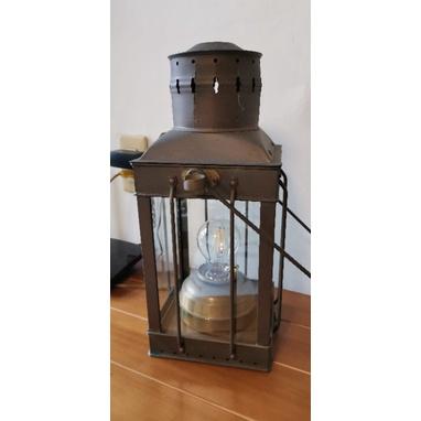 限自取！古董老銅燈，年份不詳，插頭有點鬆動-細節圖3