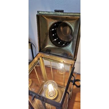 限自取！古董老銅燈，年份不詳，插頭有點鬆動-細節圖8