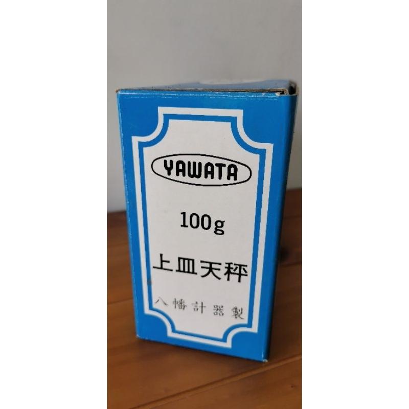 二手商品，YAWATA 100g上皿天秤，附砝碼組一盒-細節圖2