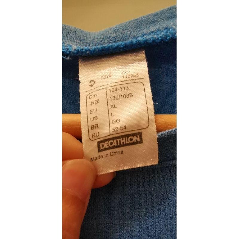 二手衣，迪卡儂女士圓領長袖XL碼T恤兩件一起賣，只要50塊！有瑕疵-細節圖7