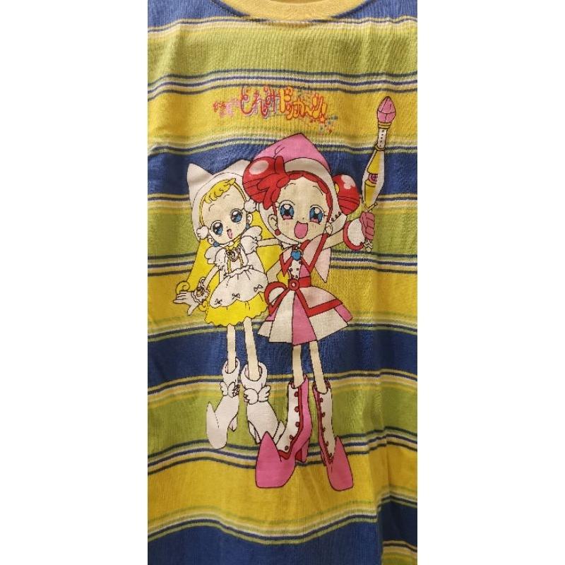 全新NINI KIDS無吊牌女童長袖洋裝，已下水清洗，小魔女、條紋圖案，尺碼130公分-細節圖5