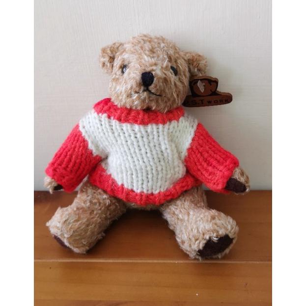 雅詩蘭黛贈品聖誕小熊、紅白毛衣泰迪熊，每只售價100元不含運費-細節圖6