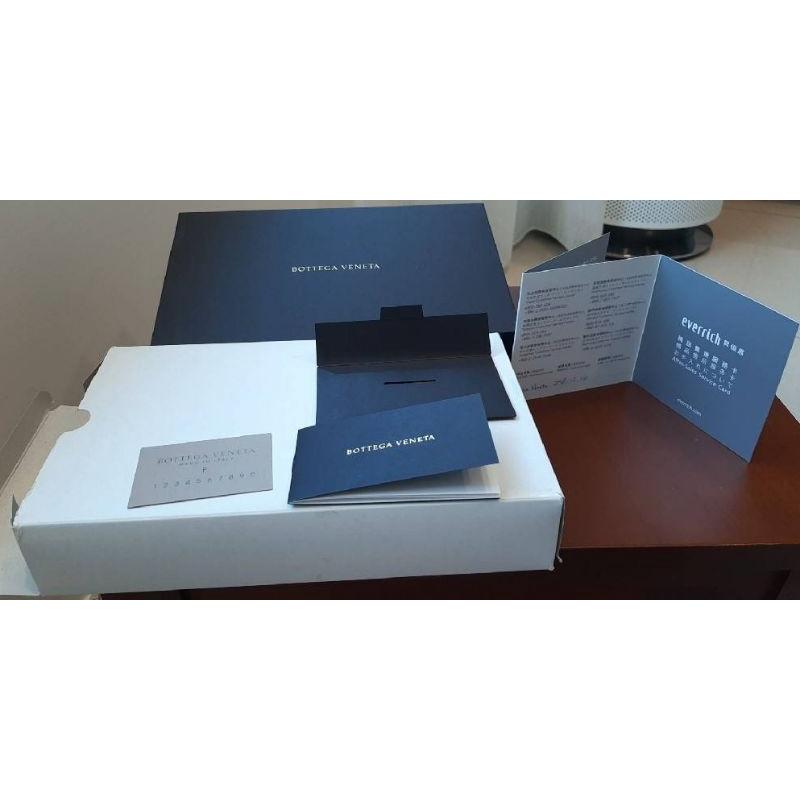 代友出售/二手有明顯瑕疵精品長皮夾，Bottega Veneta紫色拉鏈款-細節圖8