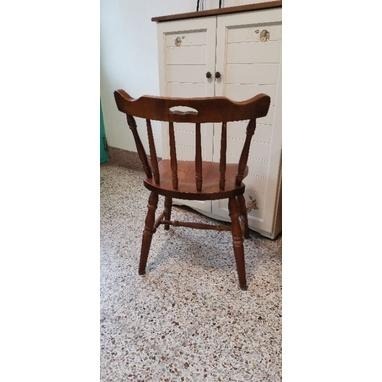 限上門自取！二手古典溫莎餐椅，現貨七張-細節圖2