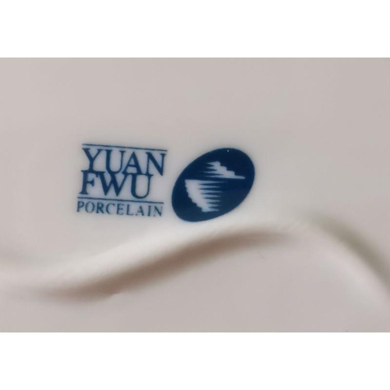 漂亮的魚盤，外圈長度約35公分-細節圖3