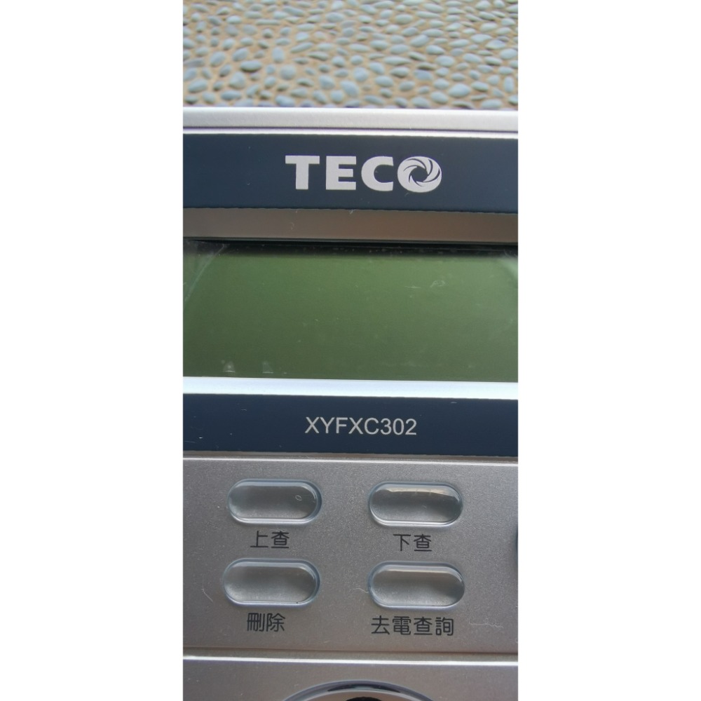 九成新市話機，TECO型號XYFXC302-細節圖2