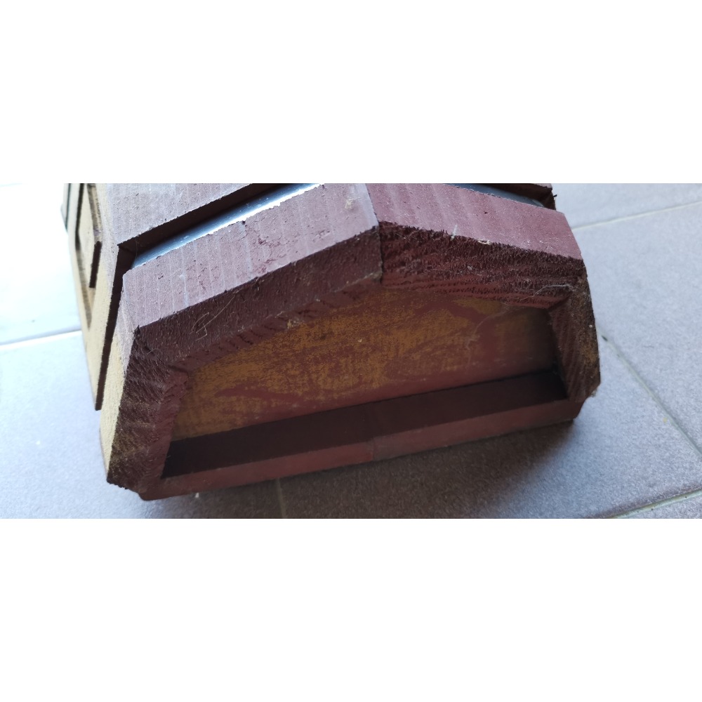 全新園藝用品，戶外加州紅木壁掛式花盆-細節圖6