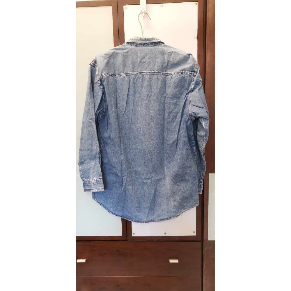 二手Edwin男士牛仔布長袖上衣-細節圖2