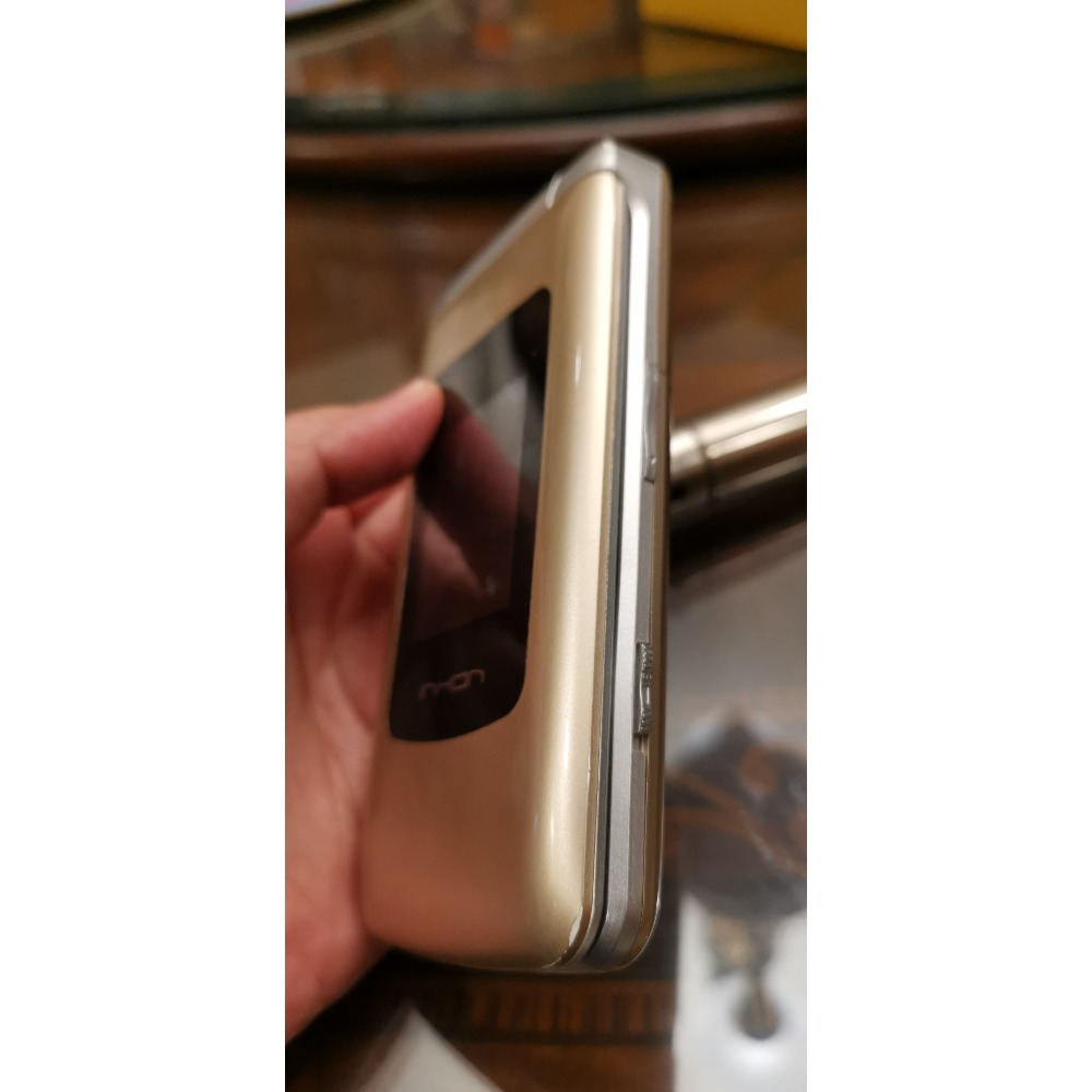 二手故障零件機，INHON L30金色折疊機，無電池和電源線-細節圖4