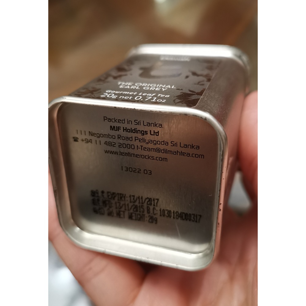 老紅茶，DILMAH帝瑪紅茶木質禮盒，內含九種風味，鐵罐小包裝-細節圖3