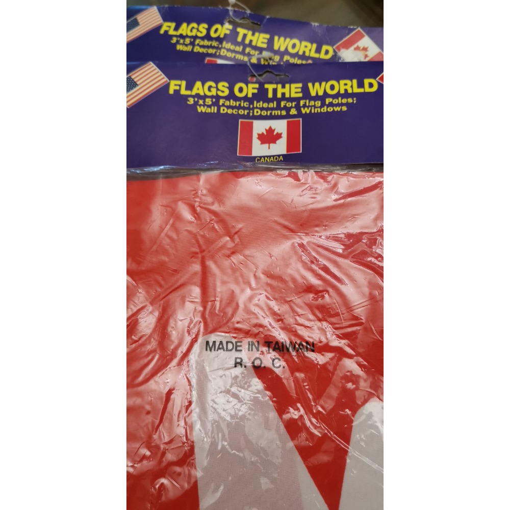 全新商品，加拿大國旗四條，打包出售不拆賣-細節圖4