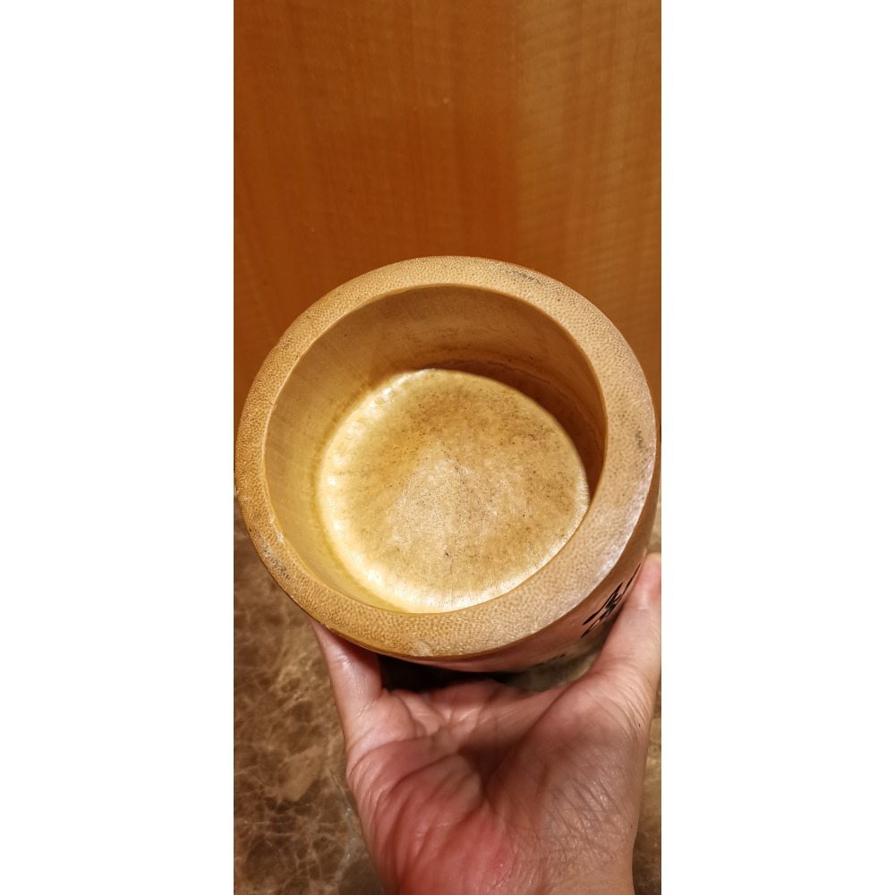 二手商品，竹製筆筒，兩個打包一起賣-細節圖8