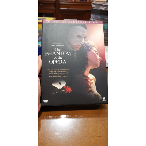 二手DVD，歌劇魅影The Phantom of the Opera，三張光碟珍藏版
