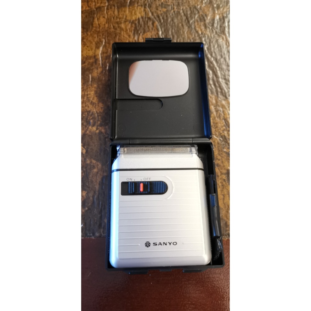 故障零件機，日本製SANYO旅行用刮鬍刀，型號SV-M730-細節圖2