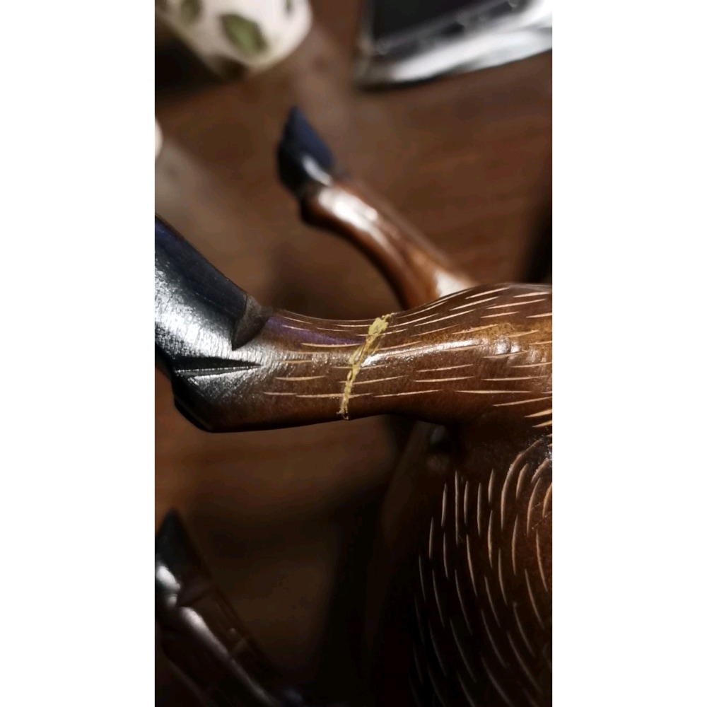 臺灣水牛木頭雕塑，尺寸：長25、寬9、高13cm-細節圖6