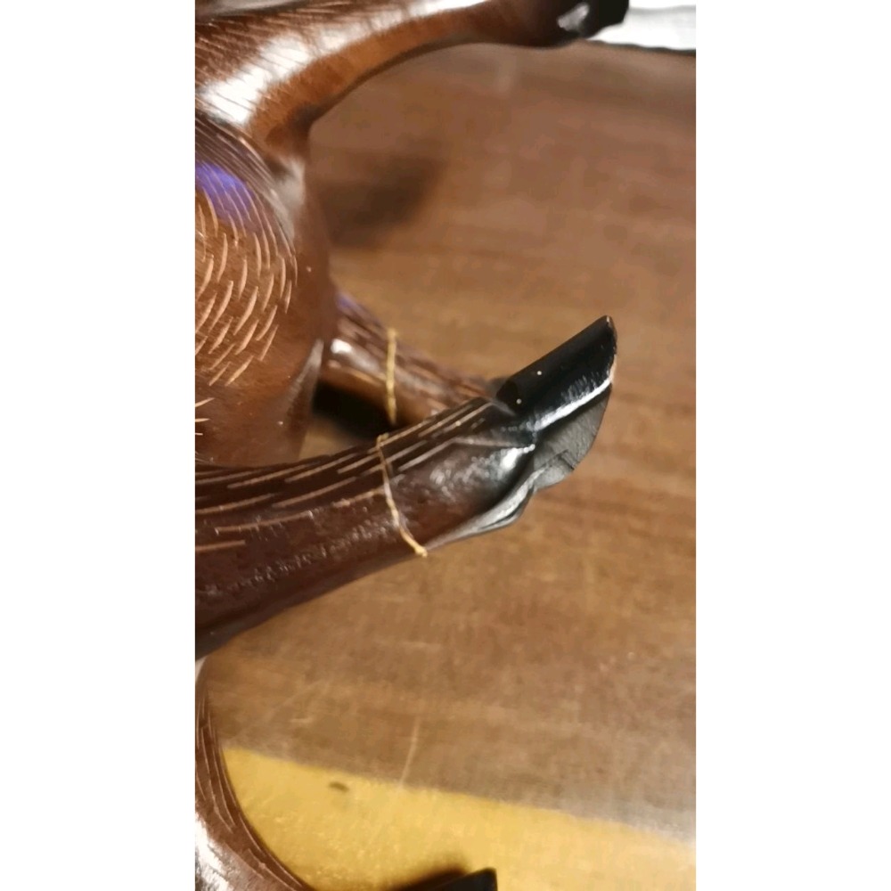 臺灣水牛木頭雕塑，尺寸：長25、寬9、高13cm-細節圖7