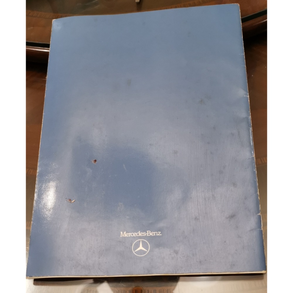 老時光收藏品，1984年賓士280S英文版目錄，全網唯一-細節圖3