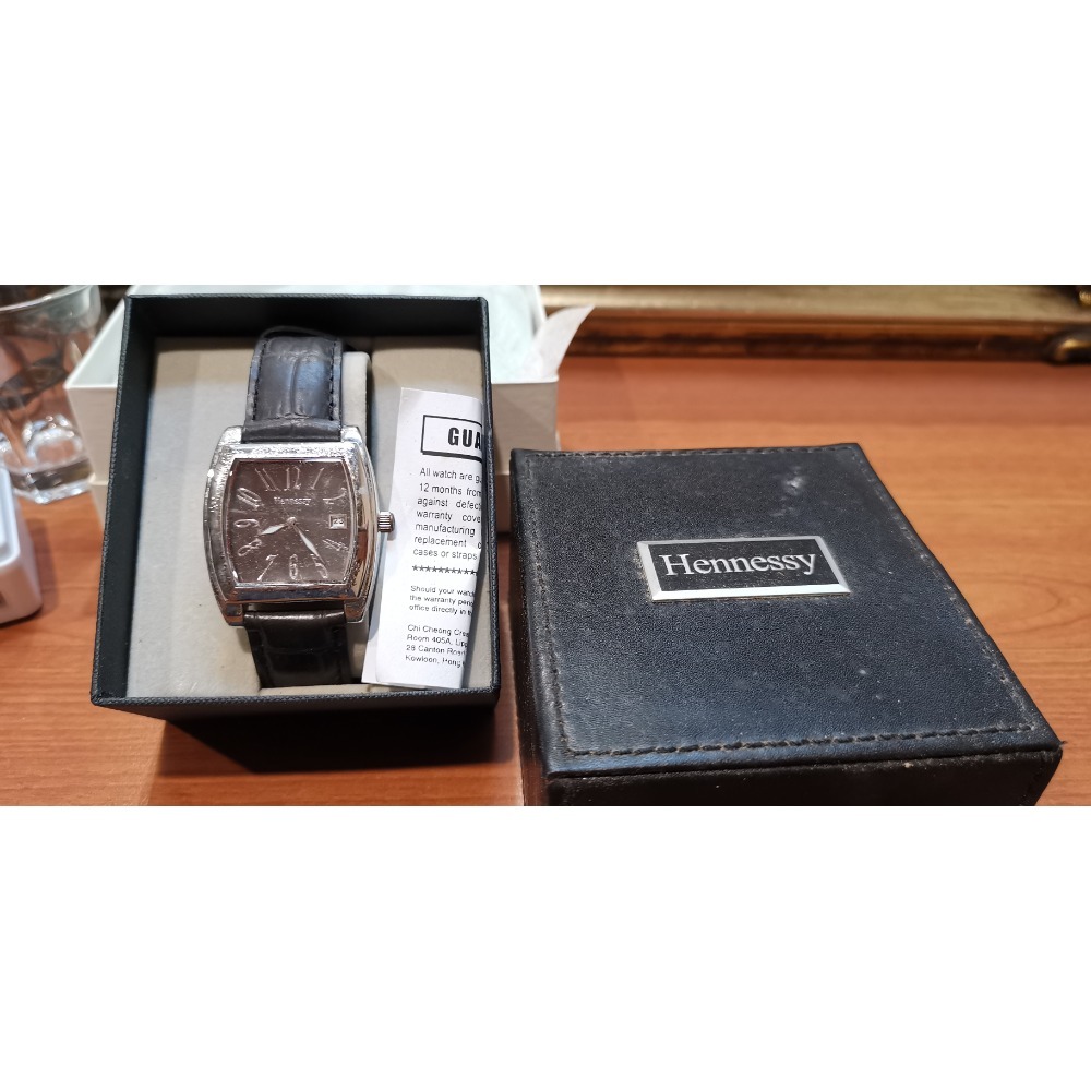 全新商品，HENNESSY軒尼詩手錶一支，附收納盒-細節圖2