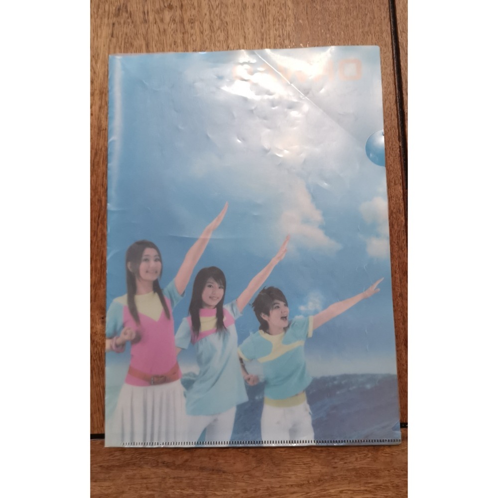 絕版收藏品，SHE代言OKWAP全新紅包袋一組五入+兩個二手L型文件夾，打包一起賣-細節圖7