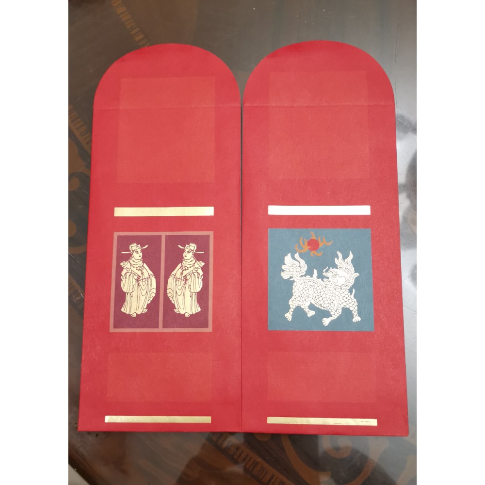 絕版中華賓士紅包袋，一封五個打包一起賣-細節圖2