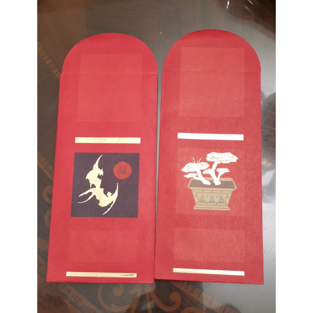 絕版中華賓士紅包袋，一封五個打包一起賣-細節圖3