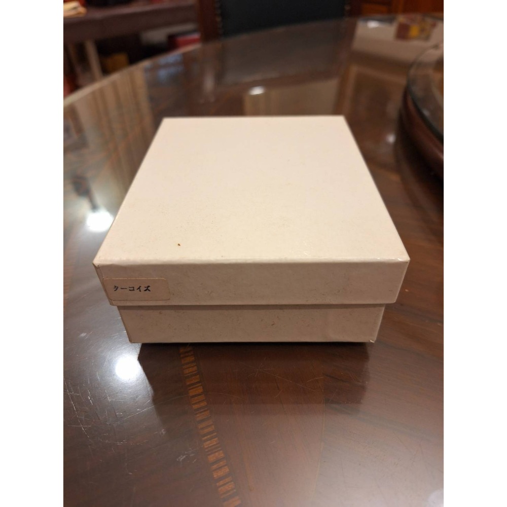 全新翠綠色蟒蛇皮短夾，附包裝紙盒-細節圖8