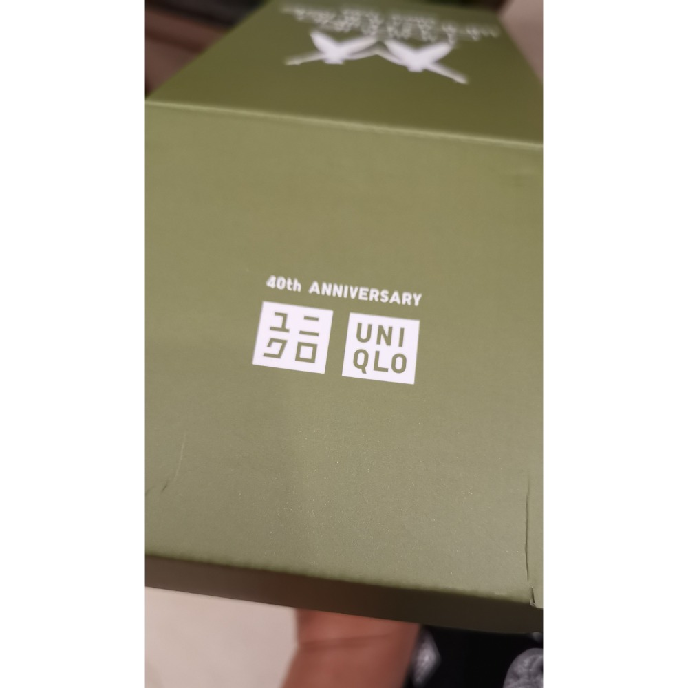 全新商品，UNIQLO 40周年滿額紀念品，軍綠色環保隨身杯，日本限定版-細節圖2