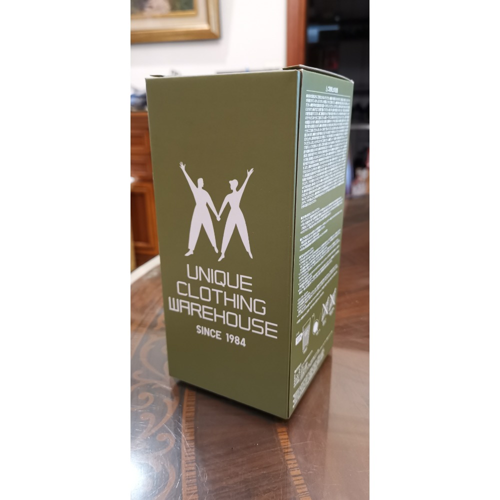全新商品，UNIQLO 40周年滿額紀念品，軍綠色環保隨身杯，日本限定版-細節圖3