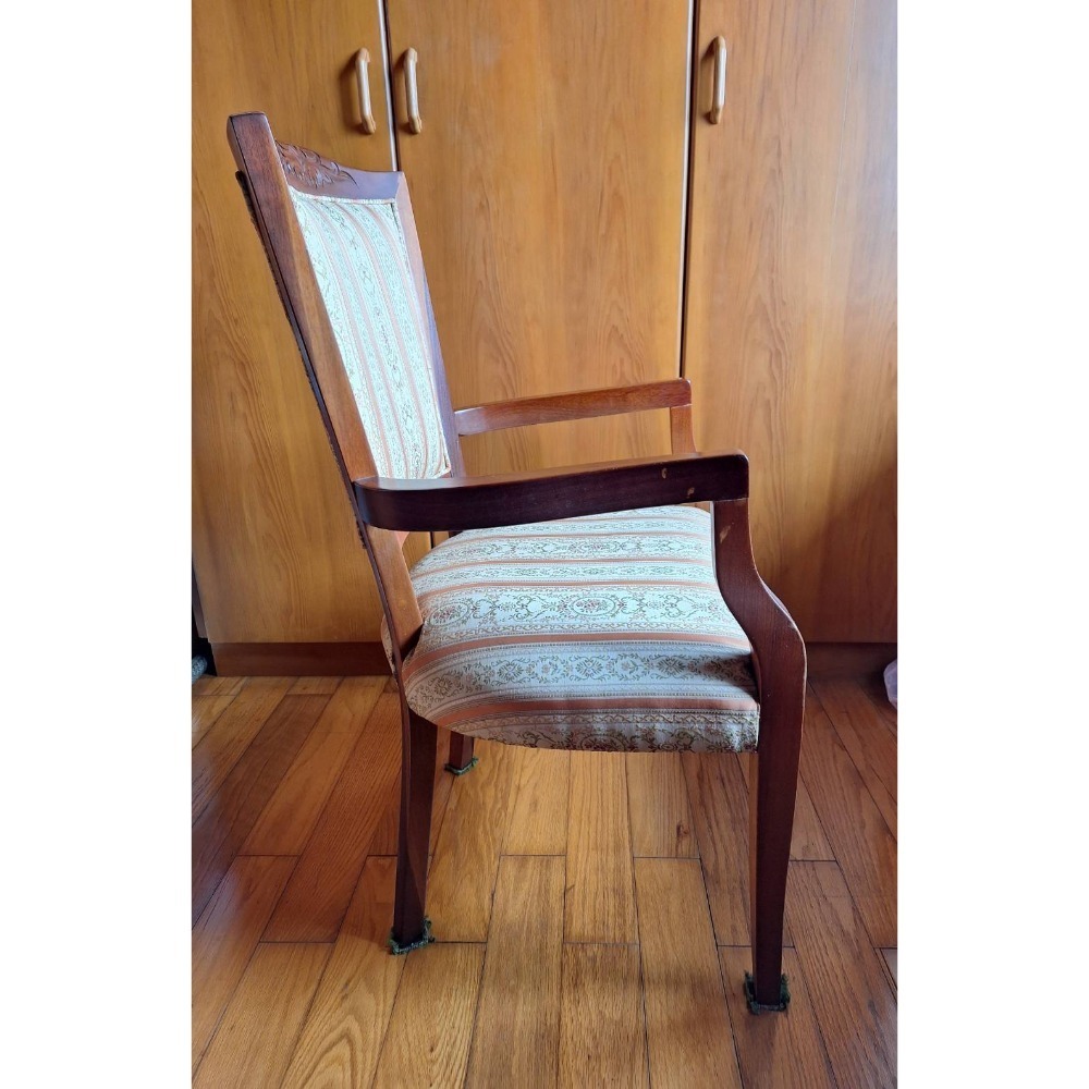 二手家具, 歐風古典桌椅, 一組三件、一桌二椅,打包一起賣-細節圖3