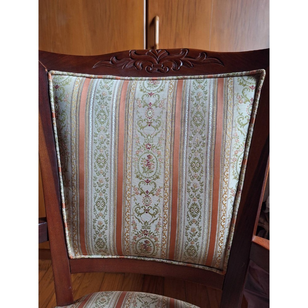 二手家具, 歐風古典桌椅, 一組三件、一桌二椅,打包一起賣-細節圖6