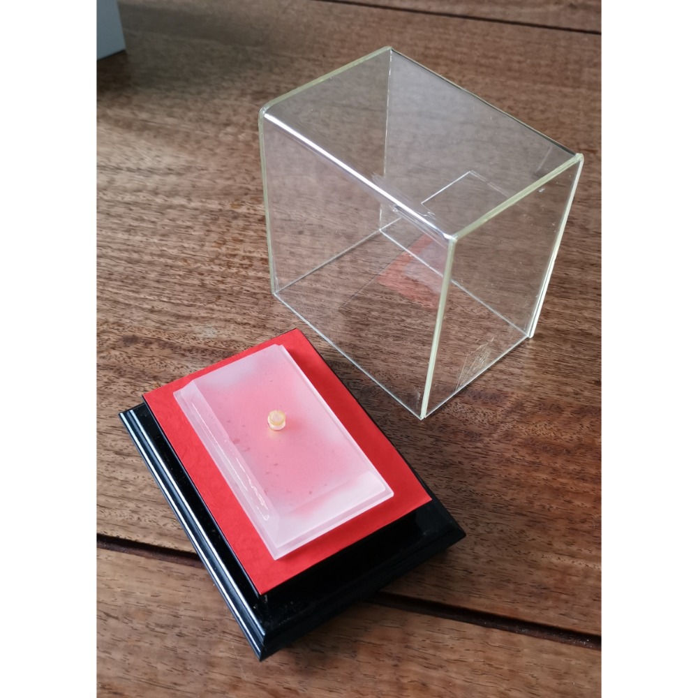 二手商品，壓克力黃金飾品展示箱-細節圖3
