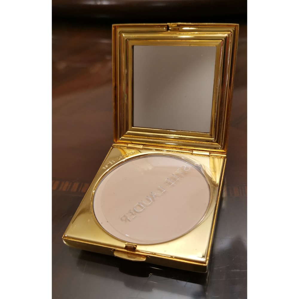 Vintage全新老收藏，雅詩蘭黛古董粉餅-細節圖3