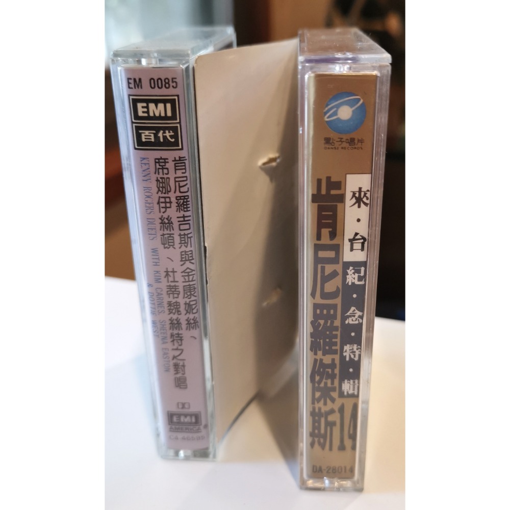 二手西洋錄音帶，Kenny Rogers專輯，兩盒打包一起賣-細節圖3