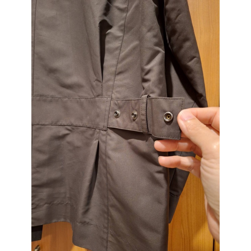 二手男士精品深咖啡色短版風衣, PIERRE BALMAIN GOLD LABEL,尺碼52號-細節圖4