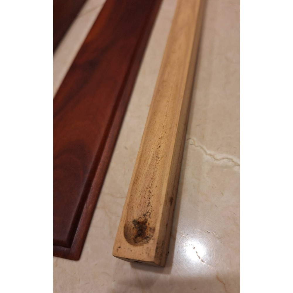 臻品越南紅土沉香, 紅木管裝線香兩管+臥香盒+臥香台, 四樣商品打包一起賣-細節圖4